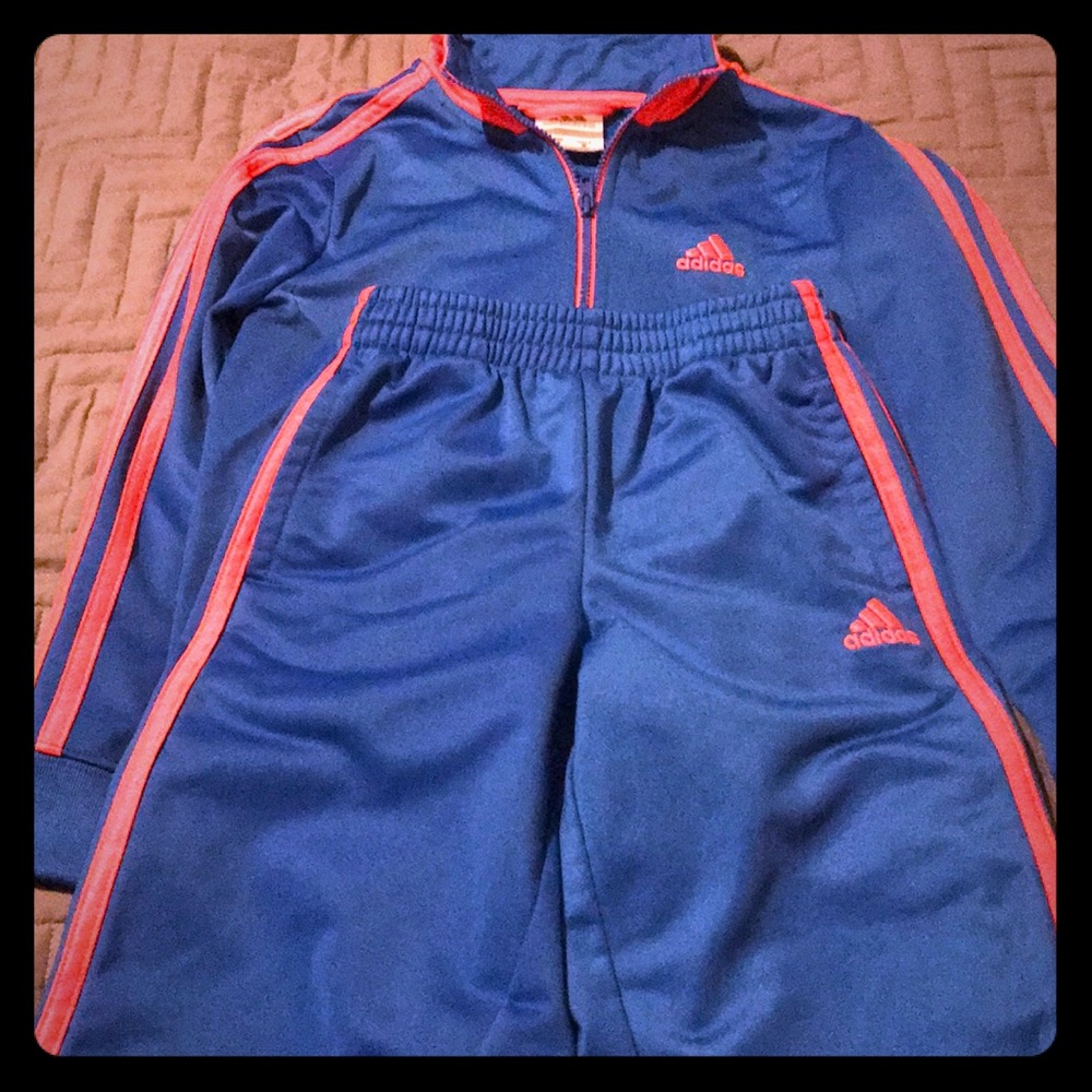 Boys Adidas Track Suit